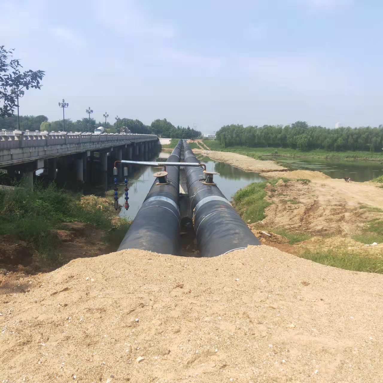 鹤壁长距离输油管道清洗